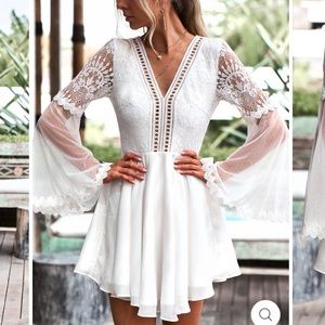 Bethany Dress- White